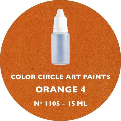 04 Orange 4 – 15 ml Künstlerfarbe konzentriert – Bild 3