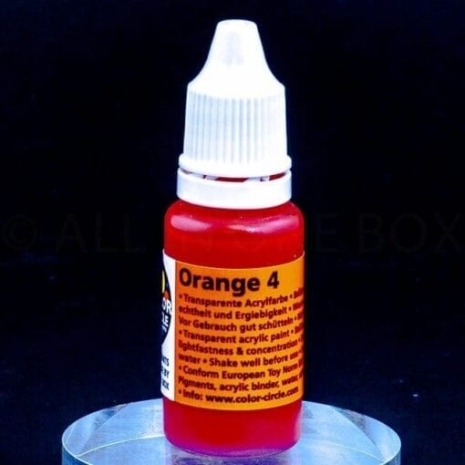 04 Orange 4 – 15 ml Künstlerfarbe konzentriert