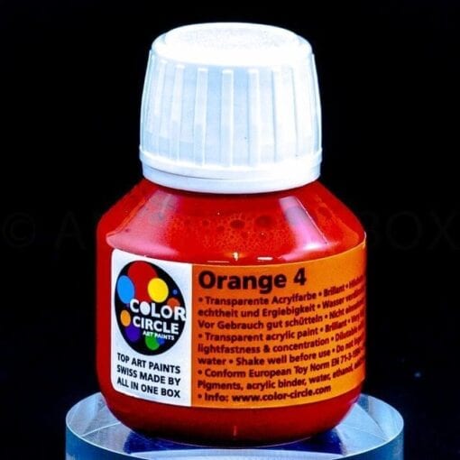 04 Orange 4 – 65 ml Künstlerfarbe konzentriert
