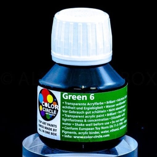 06 Green 6 –  65 ml Künstlerfarbe konzentriert